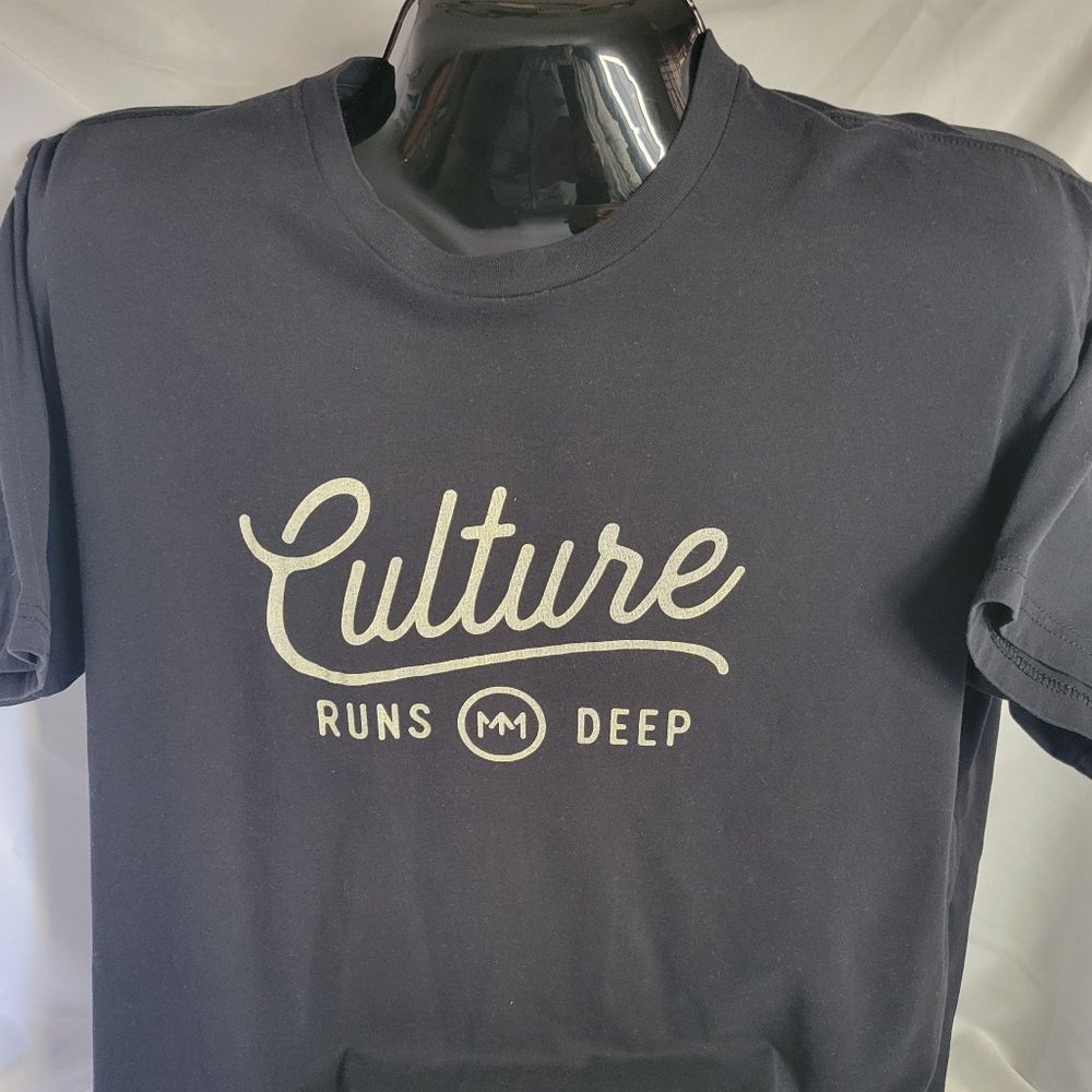 Culture Runs Deep Blue T-shirt (Size XXL)